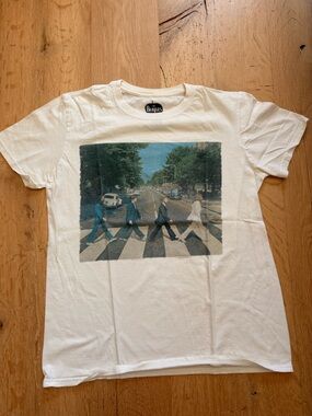 The Beatles Abbey Road Photo Tee - White